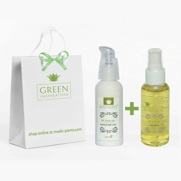MP Gift Set Amla 45+ set (Amla 45+ cream + Amla oil serum) – anti age care for mature skin