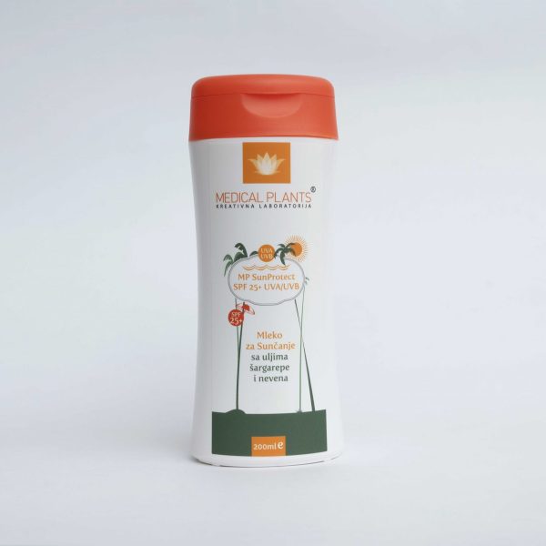 MP SunProtect SPF 25+ UVA/UVB Sunscreen Milk with carrot and calendula oils